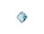 PRESTIGE 6431 12mm Princess Cut Pendant Aquamarine (3 Pieces) PRESTIGE 6431 12mm Princess Cut Pendant Aquamarine (3 Pieces)