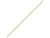 Yellow Plated Head Pin, 2-1/2", Standard (Pack) Yellow Plated Head Pin, 2-1/2", Standard (Pack)