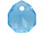 PRESTIGE 6436 9mm Majestic Pendant Aqua PRESTIGE 6436 9mm Majestic Pendant Aqua