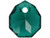 PRESTIGE 6436 9mm Majestic Pendant Emerald PRESTIGE 6436 9mm Majestic Pendant Emerald