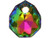 PRESTIGE 6436 9mm Majestic Pendant Crystal Vitrail Medium PRESTIGE 6436 9mm Majestic Pendant Crystal Vitrail Medium