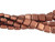 CzechMates Glass 6mm ColorTrends Saturated Metallic Blooming Dahlia Two-Hole Tile Bead Strand CzechMates Glass 6mm ColorTrends Saturated Metallic Blooming Dahlia Two-Hole Tile Bead Strand
