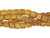 CzechMates Glass 6mm Halo Sandalwood Two-Hole Tile Bead Strand CzechMates Glass 6mm Halo Sandalwood Two-Hole Tile Bead Strand