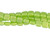 CzechMates Glass 6mm Sueded Gold Milky Dark Peridot Two-Hole Tile Bead Strand CzechMates Glass 6mm Sueded Gold Milky Dark Peridot Two-Hole Tile Bead Strand