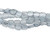 CzechMates Glass 6mm Luster Transparent Blue Two-Hole Tile Bead Strand CzechMates Glass 6mm Luster Transparent Blue Two-Hole Tile Bead Strand