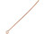 Copper Plated Eye Pin, 1-1/2", Thin (Pack) Copper Plated Eye Pin, 1-1/2", Thin (Pack)