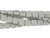 CzechMates Glass 6mm Matte Ashen Gray Two-Hole Tile Bead Strand CzechMates Glass 6mm Matte Ashen Gray Two-Hole Tile Bead Strand