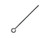 Gunmetal Eye Pin, 7/8", Standard (Pack) Gunmetal Eye Pin, 7/8", Standard (Pack)