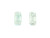 CzechMates Glass 3 x 6mm Halo Heavens 2-Hole Brick Bead Strand CzechMates Glass 3 x 6mm Halo Heavens 2-Hole Brick Bead Strand