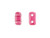 CzechMates Glass 3 x 6mm Fuchsia 2-Hole Brick Bead Strand CzechMates Glass 3 x 6mm Fuchsia 2-Hole Brick Bead Strand