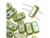 CzechMates Glass 2-Hole Rectangle Brick Beads 6x3mm - Honeydew Luster Picasso CzechMates Glass 2-Hole Rectangle Brick Beads 6x3mm - Honeydew Luster Picasso