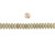 CzechMates Glass 6mm Halo Linen 2-Hole Lentil Bead Strand CzechMates Glass 6mm Halo Linen 2-Hole Lentil Bead Strand