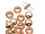 CzechMates Glass 2-Hole Round Flat Lentil Beads 6mm - Apollo Gold CzechMates Glass 2-Hole Round Flat Lentil Beads 6mm - Apollo Gold