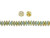 CzechMates Glass 6mm Milky Aqua Celsian 2-Hole Lentil Bead Strand CzechMates Glass 6mm Milky Aqua Celsian 2-Hole Lentil Bead Strand