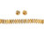 CzechMates Glass 6mm Milky Jonquil Celsian 2-Hole Lentil Bead Strand CzechMates Glass 6mm Milky Jonquil Celsian 2-Hole Lentil Bead Strand