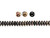 CzechMates Glass 6mm Apollo Jet 2-Hole Lentil Bead Strand CzechMates Glass 6mm Apollo Jet 2-Hole Lentil Bead Strand