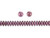 CzechMates Glass 6mm Halo Regal 2-Hole Lentil Bead Strand CzechMates Glass 6mm Halo Regal 2-Hole Lentil Bead Strand