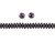 CzechMates Glass 6mm Polychrome Black Currant 2-Hole Lentil Bead Strand CzechMates Glass 6mm Polychrome Black Currant 2-Hole Lentil Bead Strand