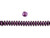 CzechMates Glass 6mm Pearl Coat Purple Velvet 2-Hole Lentil Bead Strand CzechMates Glass 6mm Pearl Coat Purple Velvet 2-Hole Lentil Bead Strand