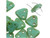 CzechMates 2-Hole Triangle Beads 6mm - Opaque Turquoise Picasso CzechMates 2-Hole Triangle Beads 6mm - Opaque Turquoise Picasso