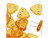 CzechMates 2-Hole Triangle Beads 6mm - Topaz / Champagne Luster CzechMates 2-Hole Triangle Beads 6mm - Topaz / Champagne Luster