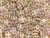 CzechMates Glass 6mm 4-Hole Luster Opaque Gold/Smoky Topaz QuadraTile Bead 2.5-Inch Tube CzechMates Glass 6mm 4-Hole Luster Opaque Gold/Smoky Topaz QuadraTile Bead 2.5-Inch Tube