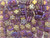 CzechMates Glass 6mm 4-Hole Luster Iris Milky Amethyst QuadraTile Bead 2.5-Inch Tube CzechMates Glass 6mm 4-Hole Luster Iris Milky Amethyst QuadraTile Bead 2.5-Inch Tube