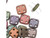CzechMates Glass, QuadraTile 4-Hole Square Beads 6mm, Matte Metallic Bronze Iris CzechMates Glass, QuadraTile 4-Hole Square Beads 6mm, Matte Metallic Bronze Iris