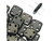 CzechMates Glass, QuadraTile 4-Hole Square Beads 6mm, Metallic Dark Green Suede CzechMates Glass, QuadraTile 4-Hole Square Beads 6mm, Metallic Dark Green Suede