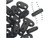 CzechMates Glass, 2-Hole Bar Beads 6x2mm, Jet Black CzechMates Glass, 2-Hole Bar Beads 6x2mm, Jet Black