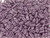 CzechMates Glass 3 x 6mm 2-Hole Opaque Purple Bar Bead 2.5-Inch Tube CzechMates Glass 3 x 6mm 2-Hole Opaque Purple Bar Bead 2.5-Inch Tube