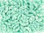 CzechMates Glass 4 x 10mm 2-Hole Sueded Olive Turquoise Crescent Bead 2.5-Inch Tube CzechMates Glass 4 x 10mm 2-Hole Sueded Olive Turquoise Crescent Bead 2.5-Inch Tube