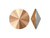 PRESTIGE 1122 Rivoli Stone, 14mm - Rose Gold (Each) PRESTIGE 1122 Rivoli Stone, 14mm - Rose Gold (Each)