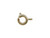 Antiqued Brass Plated Spring Ring Clasp, 7mm (gross) Antiqued Brass Plated Spring Ring Clasp, 7mm (gross)