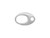 Sterling Silver Jewelry Clasp, Oval, No Trigger (Each) Sterling Silver Jewelry Clasp, Oval, No Trigger (Each)