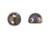 CzechMates 2-Hole 7mm Oxidized Bronze Cabochon Beads 2.5-Inch Tube CzechMates 2-Hole 7mm Oxidized Bronze Cabochon Beads 2.5-Inch Tube