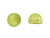 CzechMates 2-Hole 7mm Pacifica Honeydew Cabochon Beads 2.5-Inch Tube CzechMates 2-Hole 7mm Pacifica Honeydew Cabochon Beads 2.5-Inch Tube