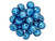 CzechMates 2-Hole 7mm ColorTrends Saturated Metallic Nebulas Blue Cabochon Bead 2.5-Inch Tube CzechMates 2-Hole 7mm ColorTrends Saturated Metallic Nebulas Blue Cabochon Bead 2.5-Inch Tube