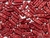 CzechMates 3-Hole 10mm ColorTrends: Saturated Metallic Aurora Red Beam Bead 2.5-Inch Tube CzechMates 3-Hole 10mm ColorTrends: Saturated Metallic Aurora Red Beam Bead 2.5-Inch Tube