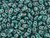 Matubo SuperDuo 2x5mm 2-Hole Moon Dust Turquoise Seed Bead 2.5-Inch Tube Matubo SuperDuo 2x5mm 2-Hole Moon Dust Turquoise Seed Bead 2.5-Inch Tube