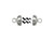 White Plated Jewelry Clasp, Magnetic (12 Pieces) White Plated Jewelry Clasp, Magnetic (12 Pieces)