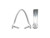 JBB Findings Silver Plated Pinch Bail, Prong Bail, Folded, Engraved (Each) JBB Findings Silver Plated Pinch Bail, Prong Bail, Folded, Engraved (Each)