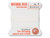 Griffin Bead Cord 100% Silk - Size 1 (0.35mm) White Griffin Bead Cord 100% Silk - Size 1 (0.35mm) White