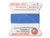 Griffin Bead Cord 100% Silk - Size 5 (0.65mm) Blue Griffin Bead Cord 100% Silk - Size 5 (0.65mm) Blue