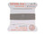 Griffin Silk Beading Cord & Needle Size 2 Silver Gray Griffin Silk Beading Cord & Needle Size 2 Silver Gray