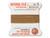 Griffin Bead Cord 100% Silk - Size 3 (0.50mm) Beige Griffin Bead Cord 100% Silk - Size 3 (0.50mm) Beige