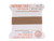 Griffin Silk Beading Cord & Needle Size 2 Beige Griffin Silk Beading Cord & Needle Size 2 Beige
