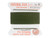 Griffin Silk Beading Cord & Needle, Size 8 (0.8mm), 2 Meters, Olive Griffin Silk Beading Cord & Needle, Size 8 (0.8mm), 2 Meters, Olive