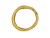 Nunn Design Antique Gold-Plated Brass Grande Organic Hoop Nunn Design Antique Gold-Plated Brass Grande Organic Hoop