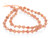 Dakota Stones Peach Moonstone 4 x 6mm Table Cut Cube Corner Drilled 15-16" Bead Strand Dakota Stones Peach Moonstone 4 x 6mm Table Cut Cube Corner Drilled 15-16" Bead Strand
